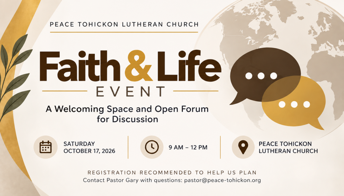Faith and Life Event