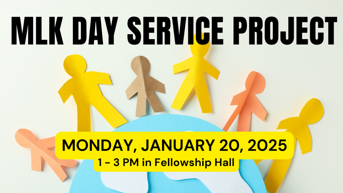 MLK Day Service Project – January 20, 2025