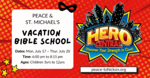 Peace Tohickon Vacation Bible School