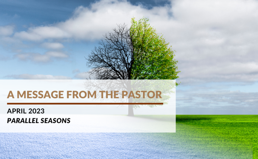 Message from the Pastor - April